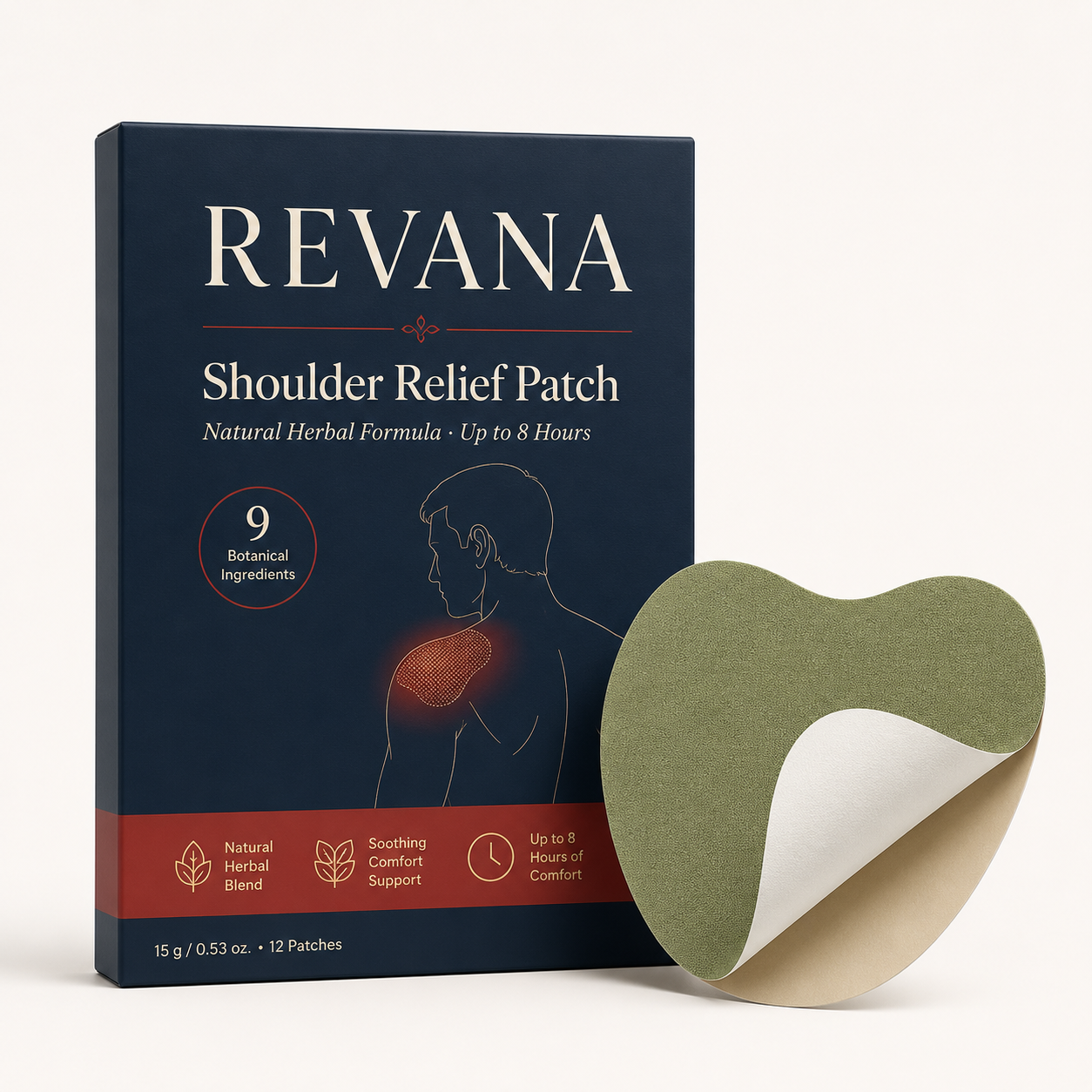 Revana™ Shoulder Patch — Natural Herbal Relief