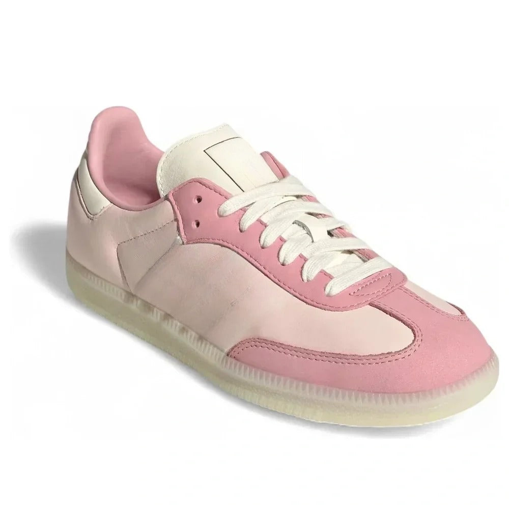 Women's Ruffle Stripes Sneakers - Wonder Mauve