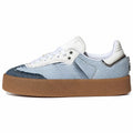 Sneakers Denim Gold Stitching