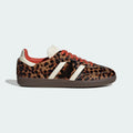 Women's Red Leopard Print Sneakers