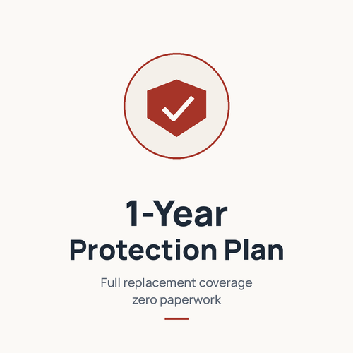 1-Year Protection Plan badge